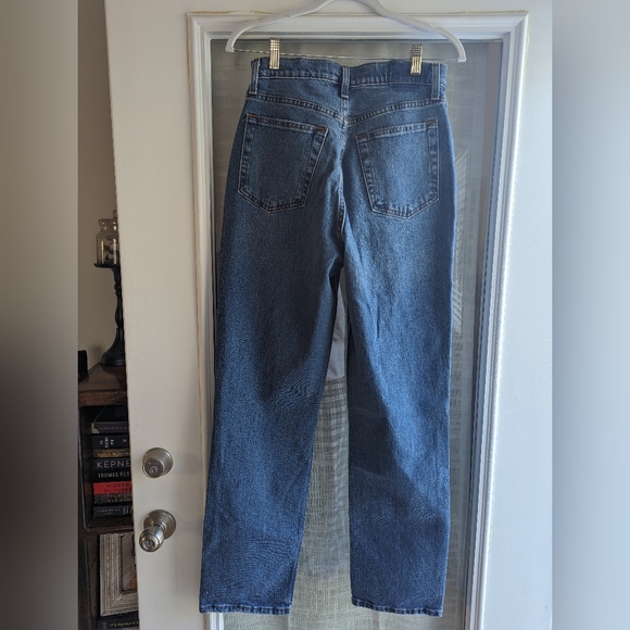 NWT 90s Straight Ultra High Rise Denim - Picture 3 of 3